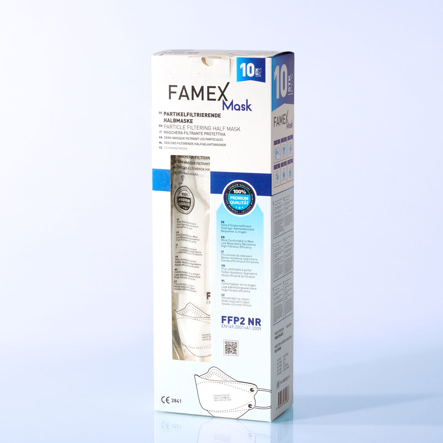 FAMEX Mask I FFP2 Maske von FAMEX I Premium Maske I 10er Pack