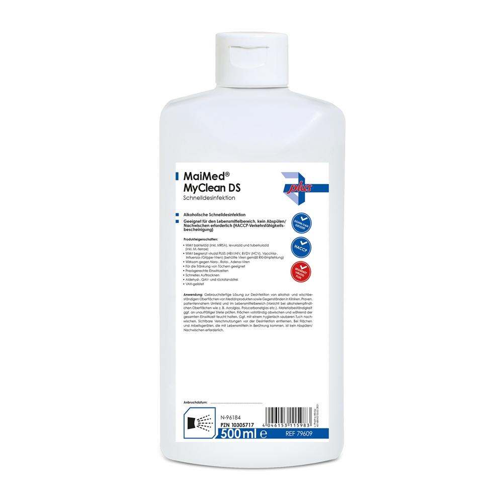 MaiMed® Flächendesinfektionsmittel MyClean DS - 500ml