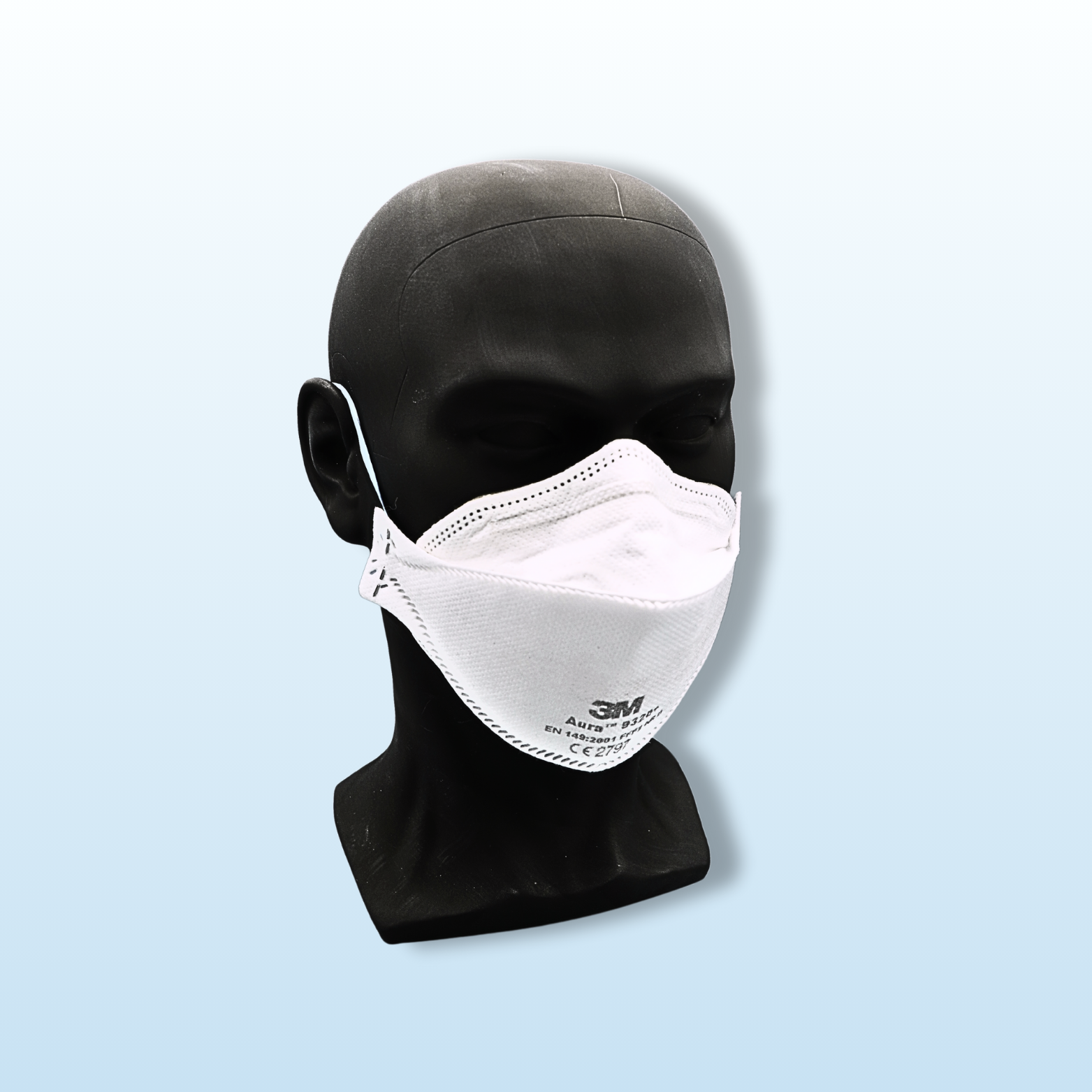FFP2 Maske Aura von 3M™ - Testsieger bei Stiftung Warentest I Einzeln