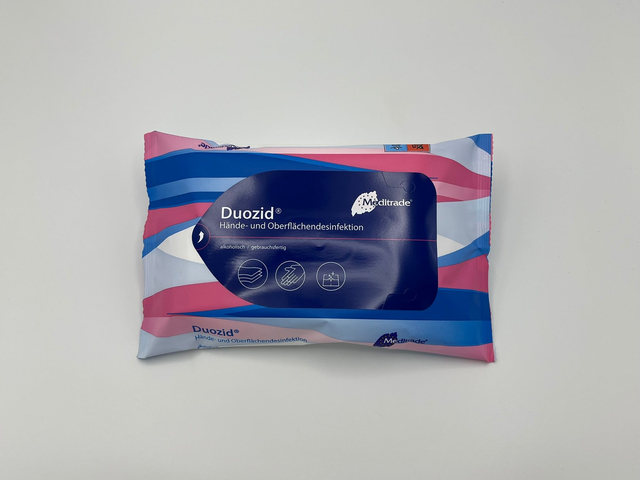 Meditrade® Hände- & Flächendesinfektionstücher Duozid - 50 Stück