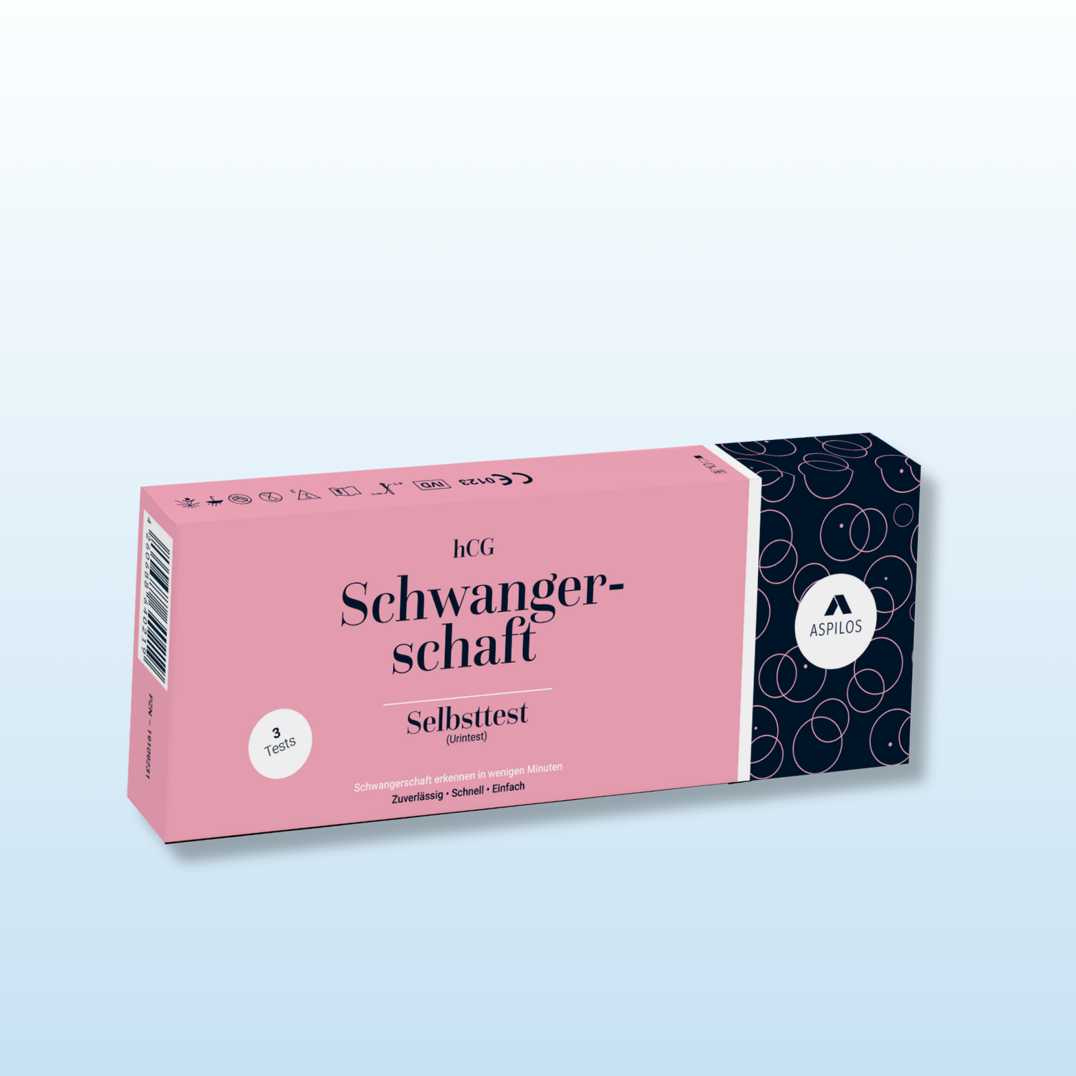 Schwangerschaftstest für Zuhause 3er Pack